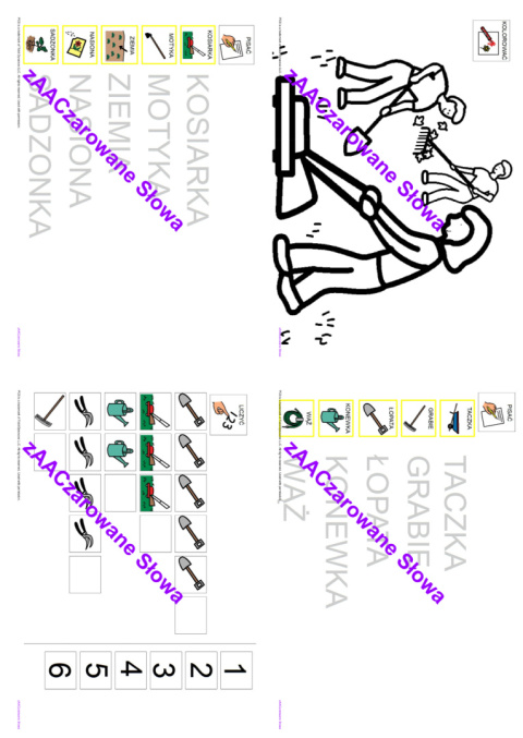 WIOSNA W OGRODZIE - CAŁY PAKIET AAC, SYMBOLE PCS WIOSNA W OGRODZIE - CAŁY PAKIET AAC, SYMBOLE PCS