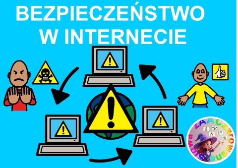 BEZPIECZEŃSTWO W INTERNECIE - CAŁY PAKIET, KARTY PRACY AAC, SYMBOLE PCS