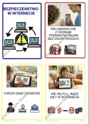 BEZPIECZEŃSTWO W INTERNECIE - CAŁY PAKIET, KARTY PRACY AAC, SYMBOLE PCS