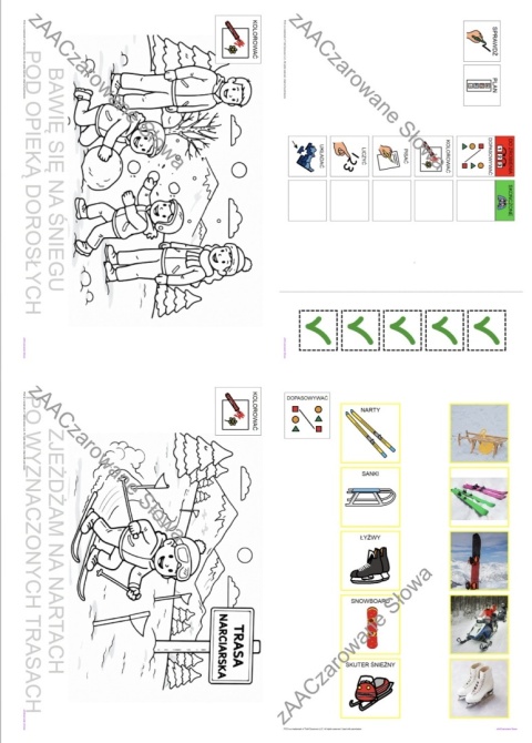 BEZPIECZNE FERIE - CAŁY PAKIET, KARTY PRACY AAC, SYMBOLE PCS