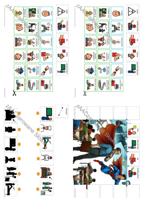 DZIEŃ NAUCZYCIELA- CAŁY PAKIET, SYMBOLE PCS, KARTY PRACY AAC