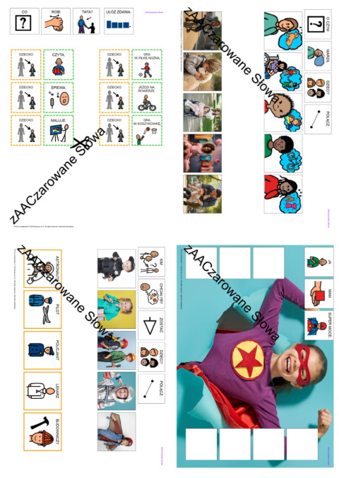DZIEŃ DZIECKA - CAŁY PAKIET AAC, SYMBOLE PCS DZIEŃ DZIECKA - CAŁY PAKIET AAC, SYMBOLE PCS
