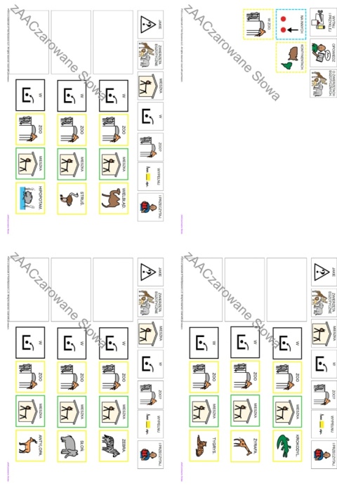 EGZOTYCZNE ZWIERZĘTA - CAŁY PAKIET AAC, KARTY PRACY, SYMBOLE PCS EGZOTYCZNE ZWIERZĘTA - CAŁY PAKIET AAC, KARTY PRACY, SYMBOLE PCS