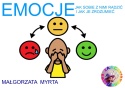 "EMOCJE I JAK SOBIE Z NIMI RADZĘ" - KARTY PRACY AAC, SYMBOLE PCS