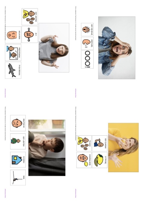 "EMOCJE I JAK SOBIE Z NIMI RADZĘ" - KARTY PRACY AAC, SYMBOLE PCS