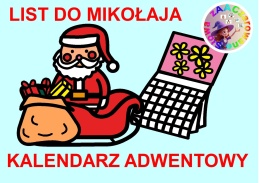 KALENDARZ ADWENTOWY, LIST DO ŚWIĘTEGO MIKOŁAJA AAC, SYMBOLE PCS