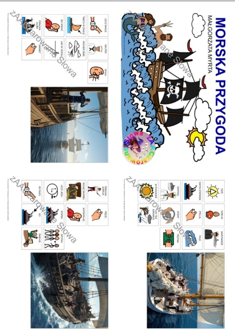 MORSKA PRZYGODA - CAŁY PAKIET, KARTY PRACY AAC, SYMBOLE PCS MORSKA PRZYGODA - CAŁY PAKIET, KARTY PRACY AAC, SYMBOLE PCS