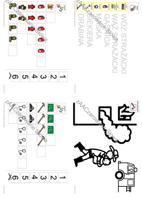 ZAWODY /DZIEŃ STRAŻAKA- CAŁY PAKIET, KARTY PRACY AAC, SYMBOLE PCS ZAWODY /DZIEŃ STRAŻAKA- CAŁY PAKIET, KARTY PRACY AAC, SYMBOLE PCS