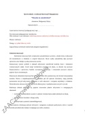 Innowacja pedagogiczna "Mój plan na samodzielność"